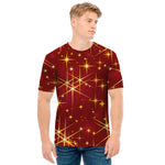 Christmas Sparkle Print Men's T-Shirt