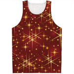 Christmas Sparkle Print Men's Tank Top