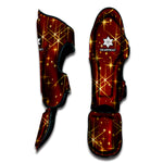 Christmas Sparkle Print Muay Thai Shin Guard