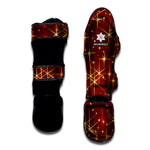 Christmas Sparkle Print Muay Thai Shin Guard