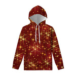 Christmas Sparkle Print Pullover Hoodie