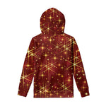 Christmas Sparkle Print Pullover Hoodie