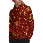 Christmas Sparkle Print Pullover Hoodie