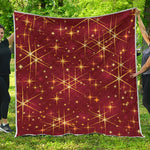 Christmas Sparkle Print Quilt