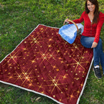 Christmas Sparkle Print Quilt