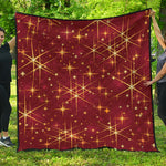 Christmas Sparkle Print Quilt