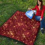 Christmas Sparkle Print Quilt