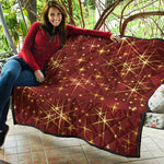 Christmas Sparkle Print Quilt