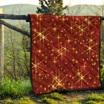 Christmas Sparkle Print Quilt