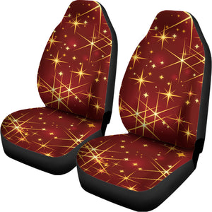 Christmas Sparkle Print Universal Fit Car Seat Covers