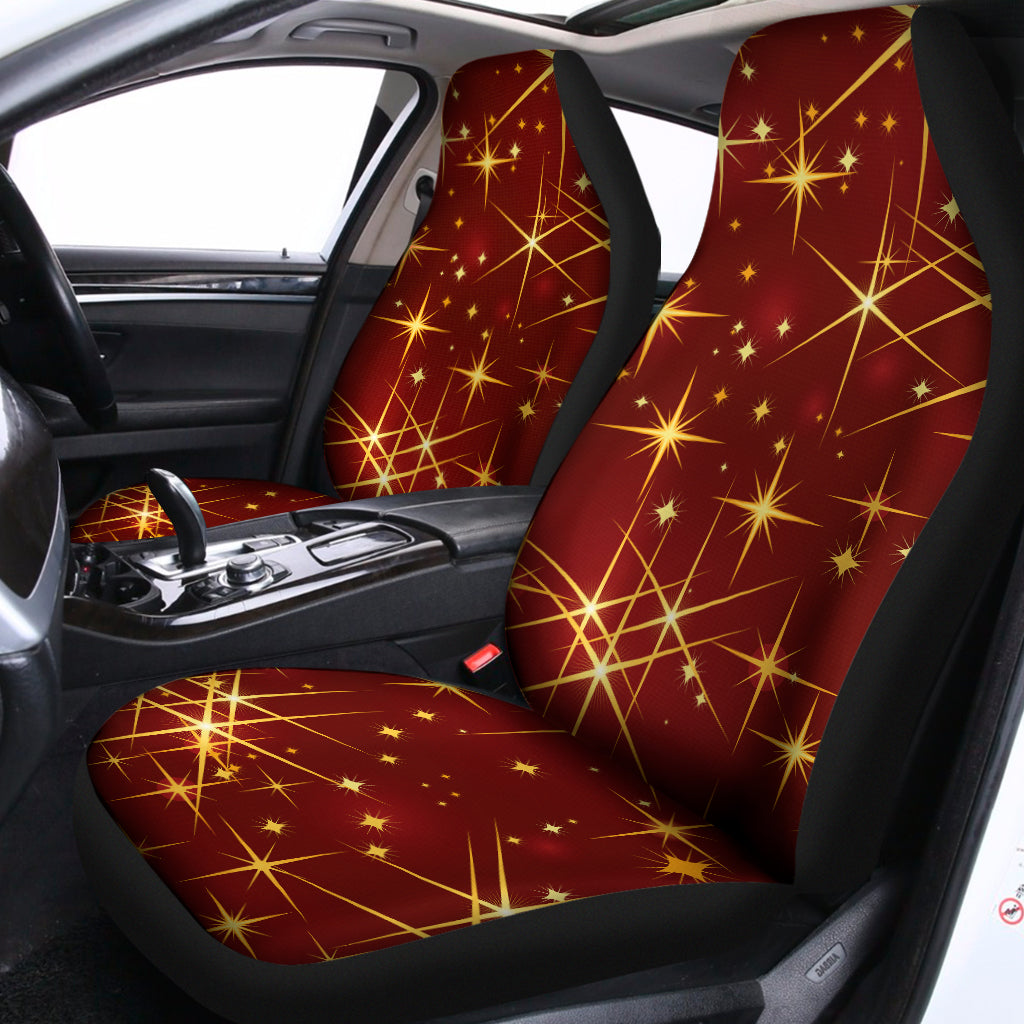 Christmas Sparkle Print Universal Fit Car Seat Covers