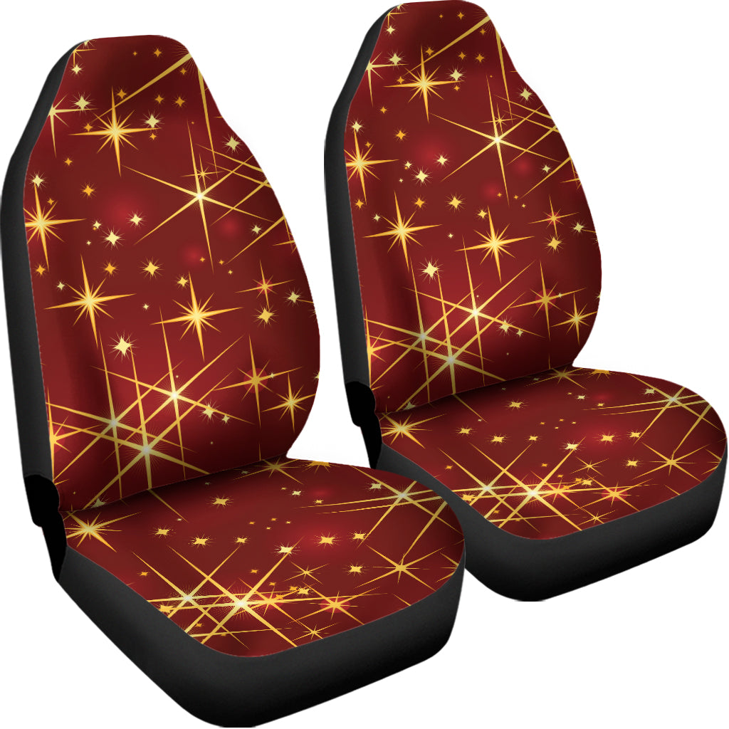 Christmas Sparkle Print Universal Fit Car Seat Covers