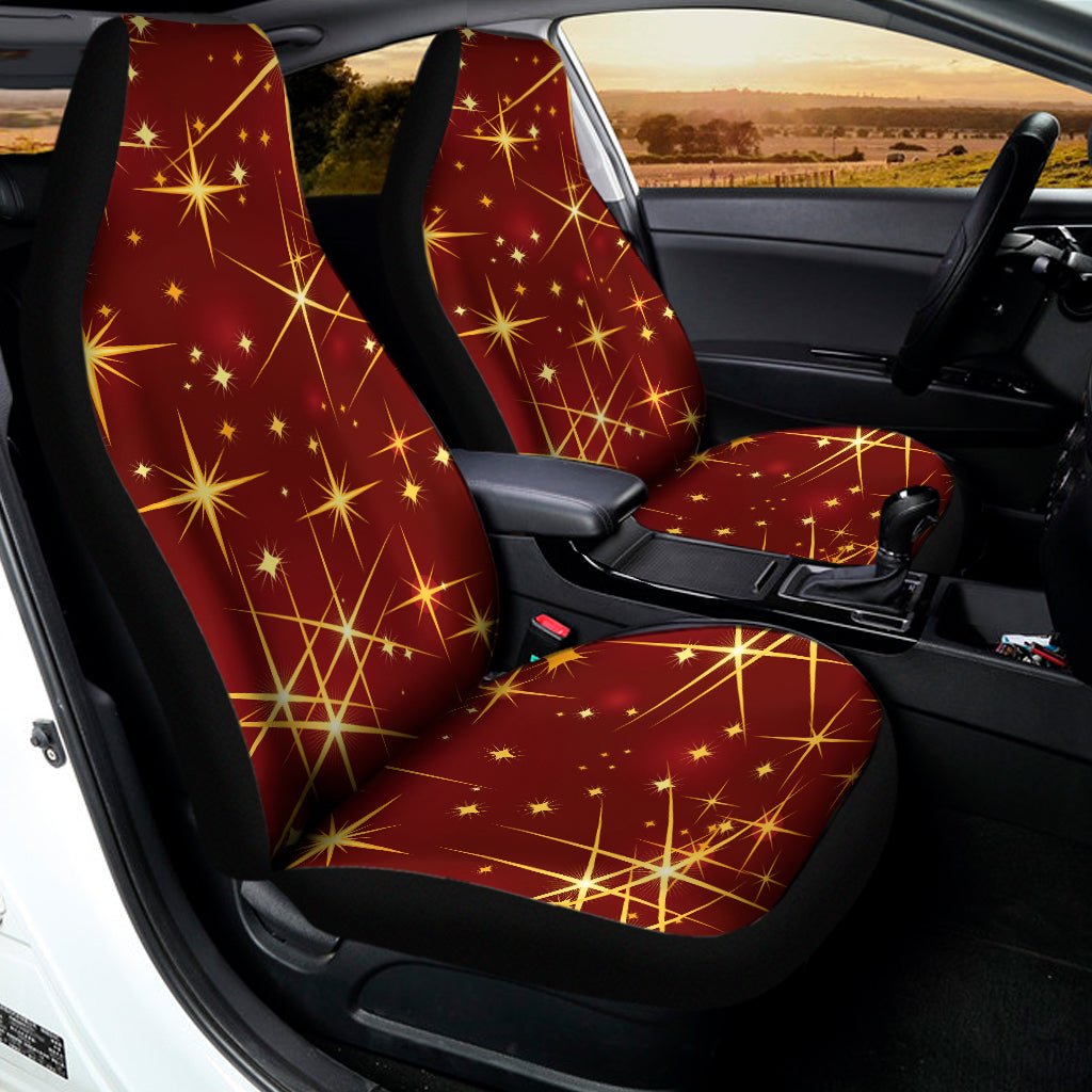 Christmas Sparkle Print Universal Fit Car Seat Covers