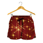 Christmas Sparkle Print Women's Shorts