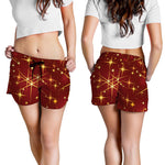 Christmas Sparkle Print Women's Shorts
