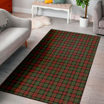Christmas Tartan Pattern Print Area Rug