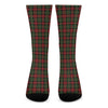 Christmas Tartan Pattern Print Crew Socks