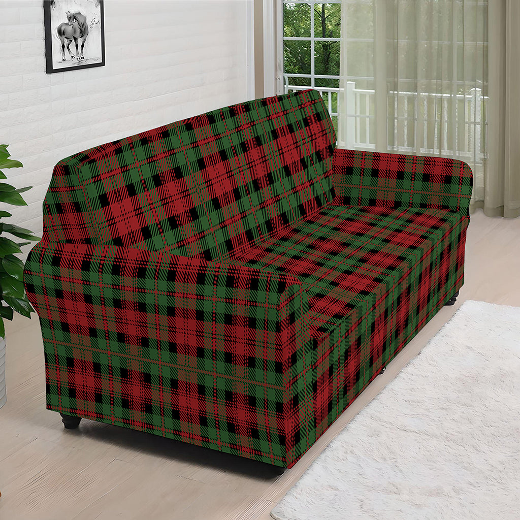 Christmas Tartan Pattern Print Sofa Cover