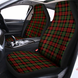 Christmas Tartan Pattern Print Universal Fit Car Seat Covers