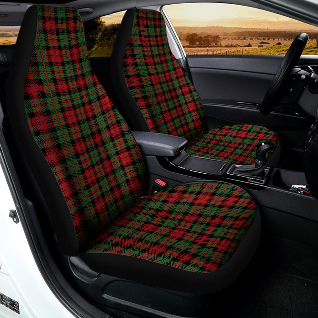 Christmas Tartan Pattern Print Universal Fit Car Seat Covers