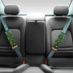 Christmas Tree And Snow Print Car Seat Belt Covers