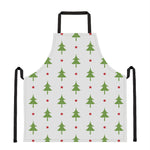 Christmas Tree And Star Pattern Print Apron