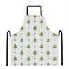 Christmas Tree And Star Pattern Print Apron