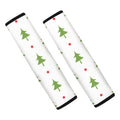 Christmas Tree And Star Pattern Print Car Seat Belt Covers