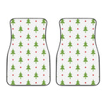 Christmas Tree And Star Pattern Print Front Car Floor Mats