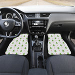 Christmas Tree And Star Pattern Print Front Car Floor Mats