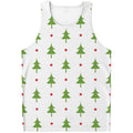 Christmas Tree And Star Pattern Print Men's Tank Top