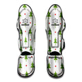 Christmas Tree And Star Pattern Print Muay Thai Shin Guards
