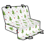 Christmas Tree And Star Pattern Print Pet Car Back Seat Cover