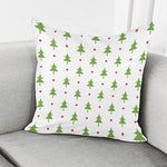 Christmas Tree And Star Pattern Print Pillow Cover