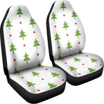 Christmas Tree And Star Pattern Print Universal Fit Car Seat Covers