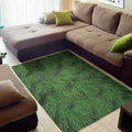 Christmas Tree Branches Print Floor Mat