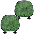 Christmas Tree Branches Print Car Headrest Covers
