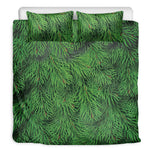Christmas Tree Branches Print Duvet Cover Bedding Set