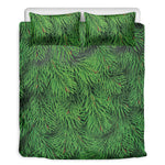 Christmas Tree Branches Print Duvet Cover Bedding Set