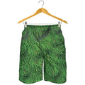 Christmas Tree Branches Print Men's Shorts