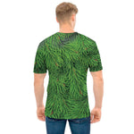 Christmas Tree Branches Print Men's T-Shirt