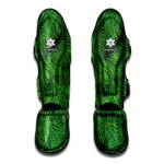 Christmas Tree Branches Print Muay Thai Shin Guard
