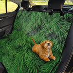 Christmas Tree Branches Print Pet Car Back Seat Cover