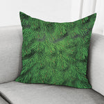 Christmas Tree Branches Print Pillow Cover