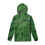Christmas Tree Branches Print Pullover Hoodie
