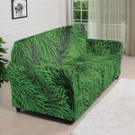 Christmas Tree Branches Print Sofa Cover