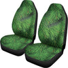 Christmas Tree Branches Print Universal Fit Car Seat Covers