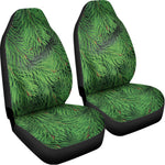 Christmas Tree Branches Print Universal Fit Car Seat Covers