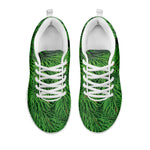 Christmas Tree Branches Print White Sneakers