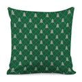Christmas Tree Knitted Pattern Print Pillow Cover